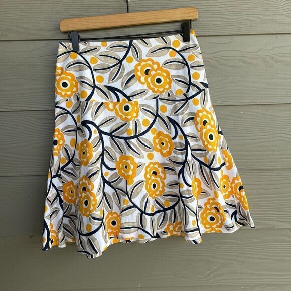 Ann Taylor Loft NWOT linen blend A line skirt - Picture 1 of 10